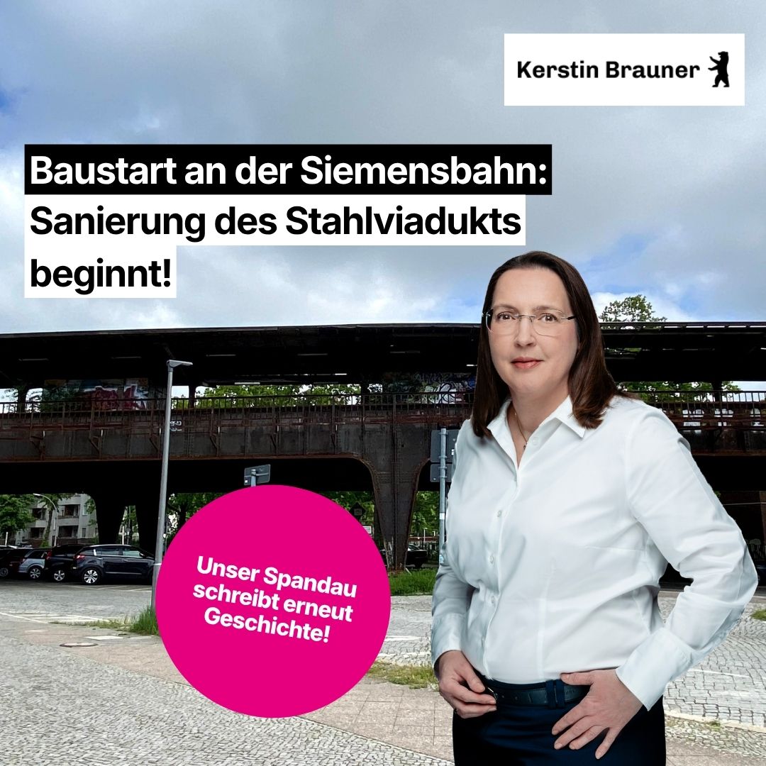 Reaktivierung der Siemensbahn: Start der Sanierungsarbeiten